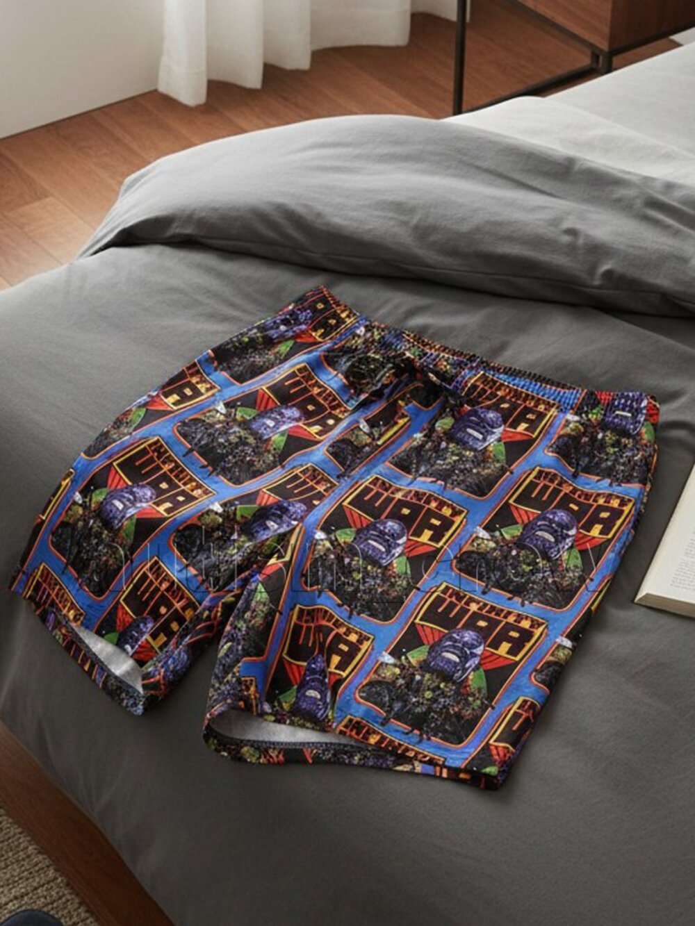 2/$24 💥🆕 Marvel Comics Infinity War Thanos Lounge Shorts | Size Medium | 5147